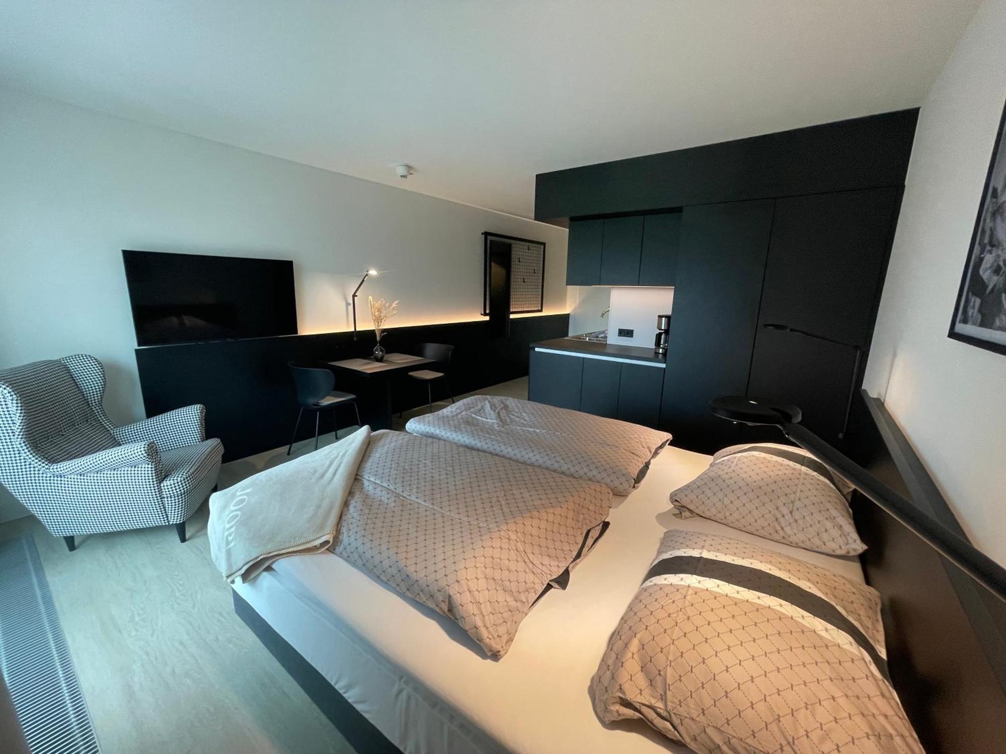 Hotelapartment Ueberwasser Mit Sauna Und Fitness Κουξχάφεν Εξωτερικό φωτογραφία