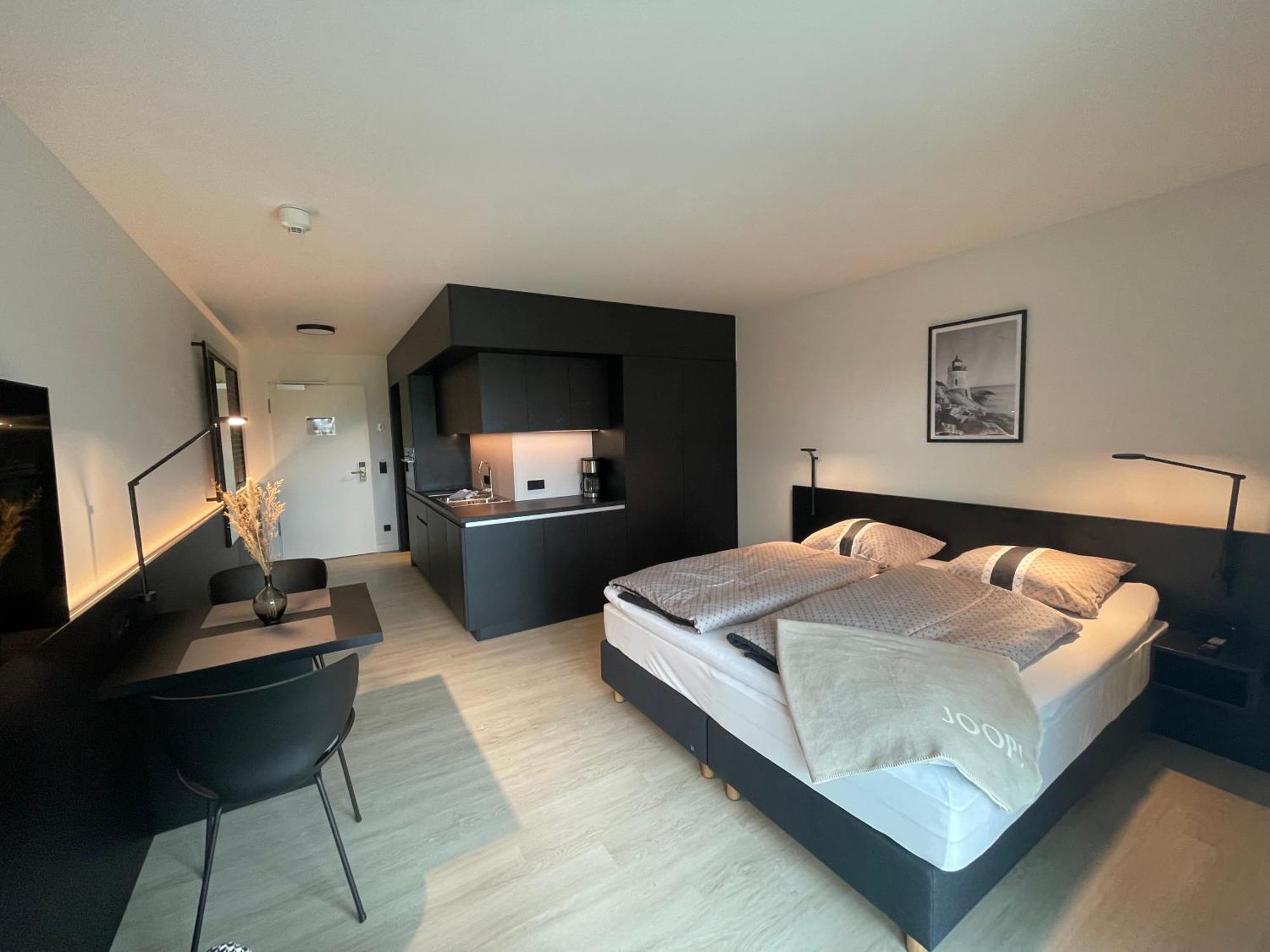 Hotelapartment Ueberwasser Mit Sauna Und Fitness Κουξχάφεν Εξωτερικό φωτογραφία