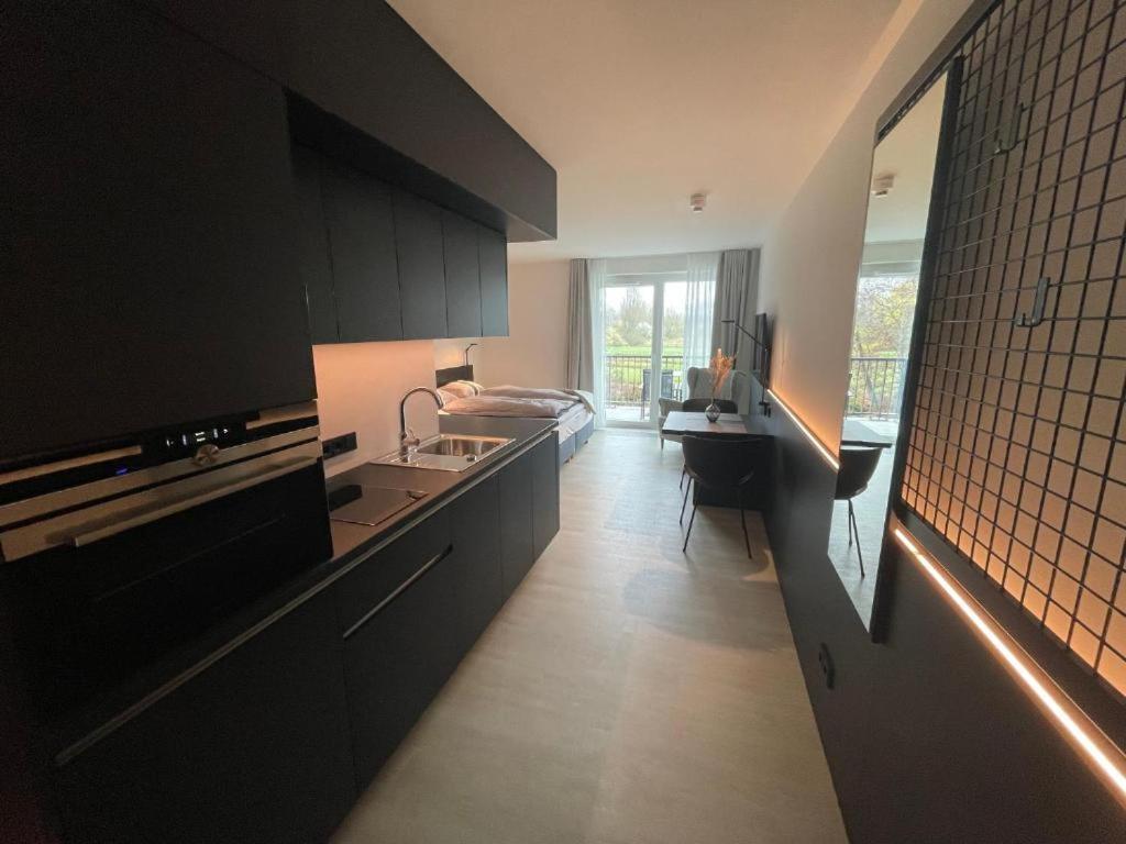 Hotelapartment Ueberwasser Mit Sauna Und Fitness Κουξχάφεν Εξωτερικό φωτογραφία