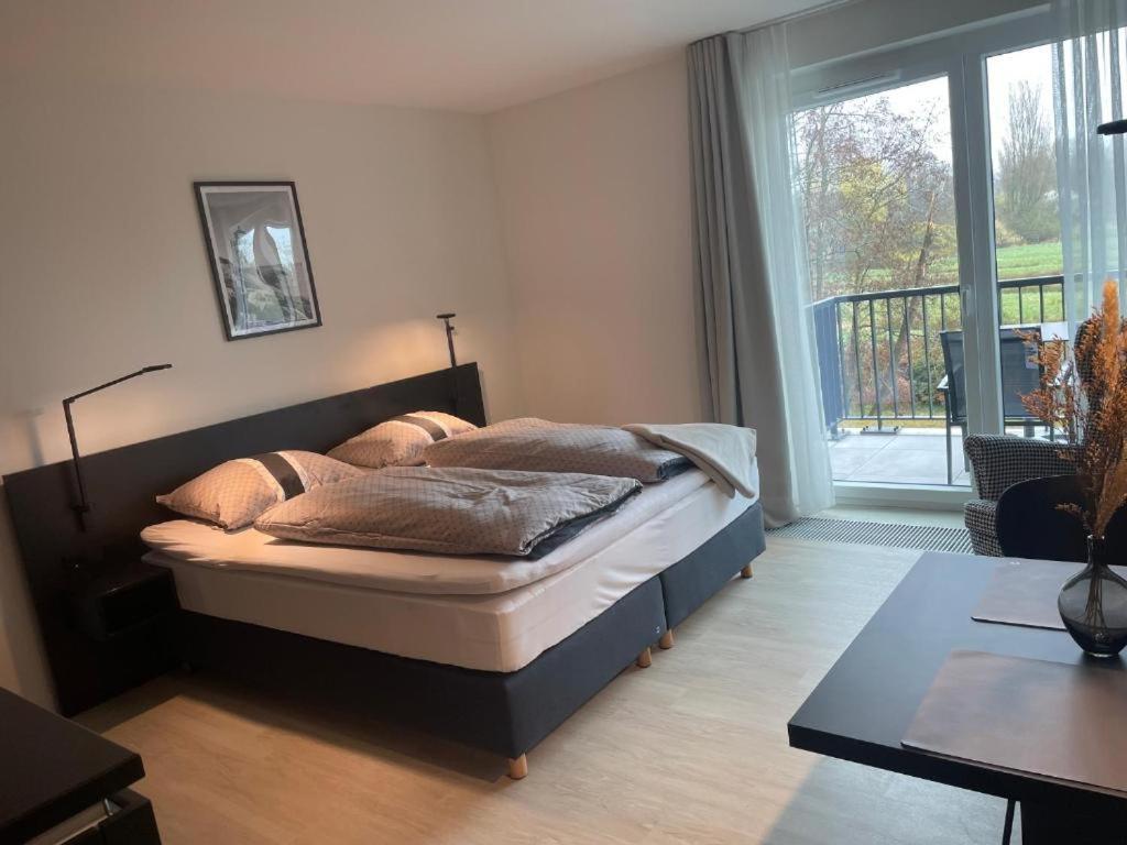 Hotelapartment Ueberwasser Mit Sauna Und Fitness Κουξχάφεν Εξωτερικό φωτογραφία
